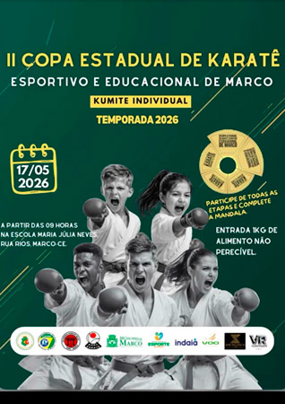 II Copa Estadual de Karatê Esportivo e Educacional de Marco